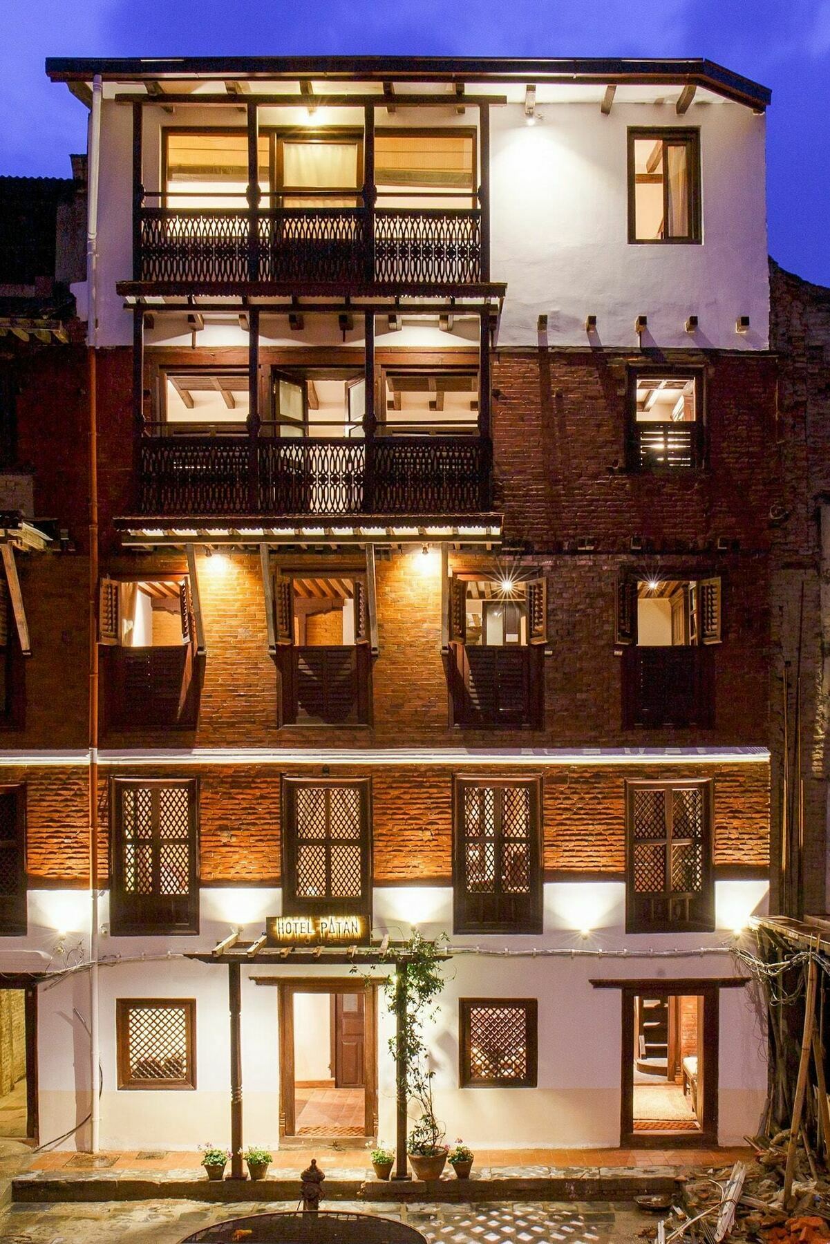 Hotel Patan House カトマンズ エクステリア 写真